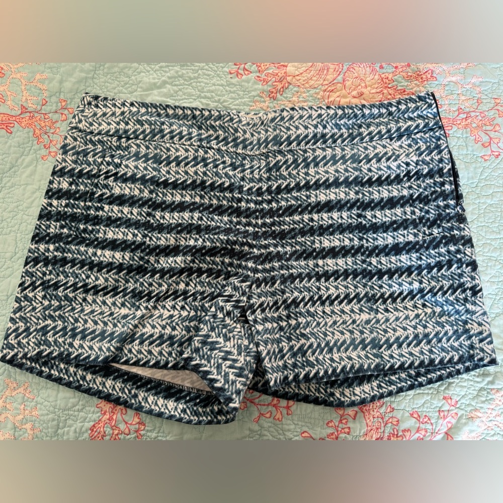 J crew navy printed shirts